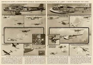 Contact Prints: Refuelling aloft by G. H. Davis