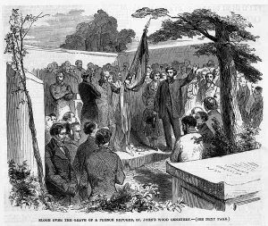 Funeral Prints: REFUGEE IN ENGLAND