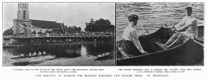 Rowers Prints: Regatta at Marlow for Blinded Soldiers & Sailors, WW1