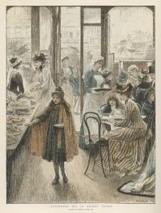 Regent Prints: REGENT ST AFTERNOON TEA