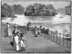 Lake Prints: Regents Park Lake