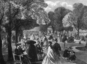 Regent Prints: Regents Park, London, 1863