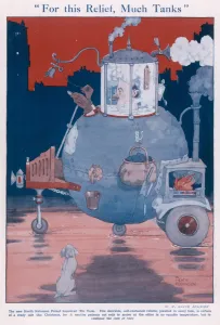 Tank Prints: For this Relief, Much Tanks