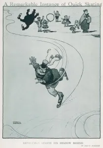 Leaves Prints: A Remarkable Instance of Quick Skating
