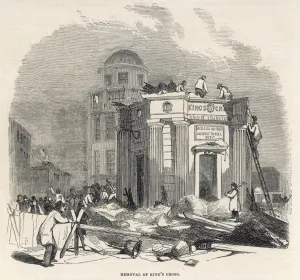 Shop Prints: The Removal of Kings Cross, London, 1845