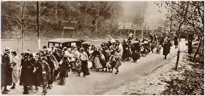 Civil Prints: Some of the Republican refugees who fled Spain for France after the fall of Barcelona