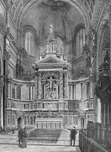Newly Prints: The Reredos of St. Pauls Cathedral, London, 1888