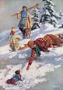 Matania Prints: The Rescue by Fortunino Matania