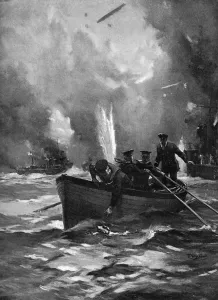 Engagement Prints: Rescuing the ships mascot during a naval engagement