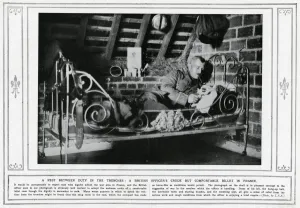 Resting Prints: A rest between duty in the trenches