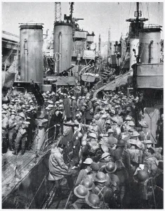 1940 Prints: Return of British Expeditionary Force from Dunkirk, WW2