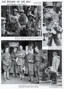 1940 Prints: Return of British Expeditionary Force from Dunkirk, WW2
