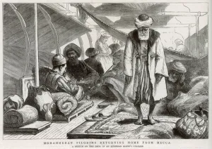 Steam Ship Prints: Returning Mecca Pilgrims
