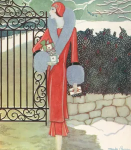 Fashion Prints: Rhasody in Red by Gordon Conway