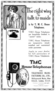 Phone Prints: The Right Way to Speak to Maids - TMC house telephones
