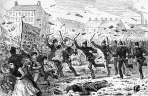 Unrest Prints: The riots in Belfast