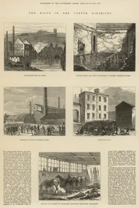 Riot Prints: The riots in the cotton districts