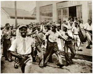 West Prints: Riots in Jamaica, 1938