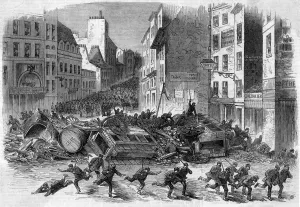 Fleeing Prints: Riots in Paris, 1870