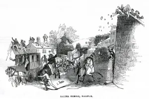 Cavalry Prints: Riots at Salter Hebble, Halifax
