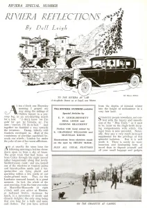 Leigh Prints: Riviera Refections by Dell Leigh (1 / 2)