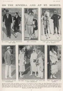 Sylvia Prints: On the Riviera and at St. Moritz
