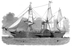 Steamer Prints: RMS Asia, 1850