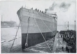 Line Prints: RMS Baltic, the world's largest ship until May 1906