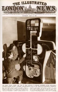 Works Prints: Robot Godfrey at Health of the People exhibition 1948