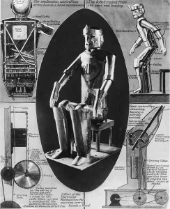 March Prints: A robot to open an exhibition: the new mechanical man