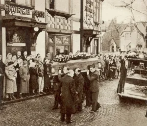 : Roger Byrnes funeral procession