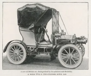 Cylinder Prints: Rolls Motor Car 1905