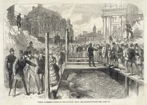 Pavement Prints: Roman Mosaic London 1869