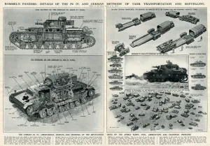 Desert Prints: Rommels Panzers by G. H. Davis