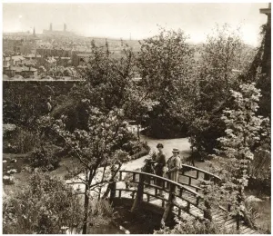 Store Prints: Roof garden of Derry and Toms, Kensington