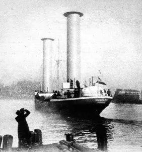 Believed Prints: The Rotor Ship Buckau, 1924