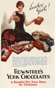 Gift Prints: Rowntrees York Chocolates advertisement