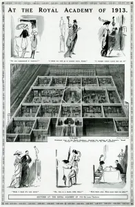 Floor Prints: At the Royal Academy exhibition of 1913