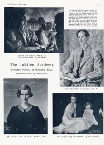 John Prints: Royal Academy in Jubilee year - decorative portraits