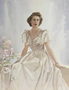 Queen Elizabeth II Prints: The Royal Bride