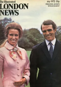 Mark Prints: Royal Engagement 1973 - ILN front cover