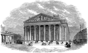1844 Prints: The Royal Exchange, London, 1844