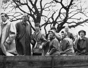 Hobbies Prints: Royal family at Badminton 1961
