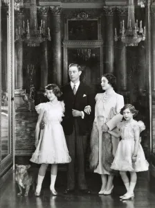 Queen Elizabeth II Prints: Royal Family Group 1939