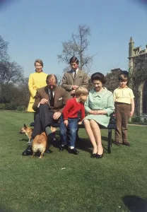 Corgi Prints: Royal family at Windsor, 1968