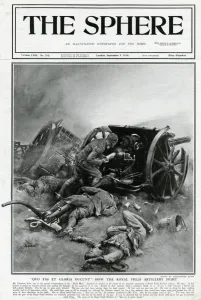 Floor Prints: Royal Field Artillery Gunner 1914