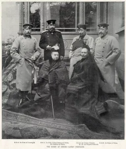 Edward Prints: Royal group taken at Palais Edinburgh, Coburg