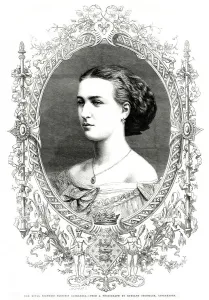 Engagement Prints: Her Royal Highness Princess Alexandra 1862