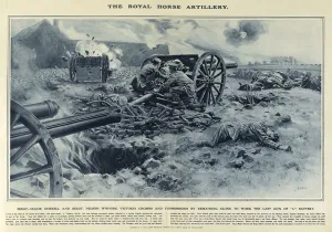Bravery Prints: Royal Horse Artillery in Great War Deeds, WW1