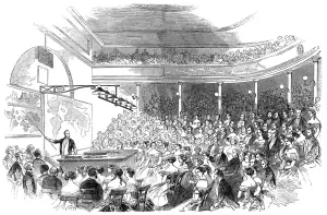 Distribution Prints: Royal Institution Lecture on Gold, London, 1850